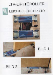 LTR Lifttürroller Patent-Verkauf